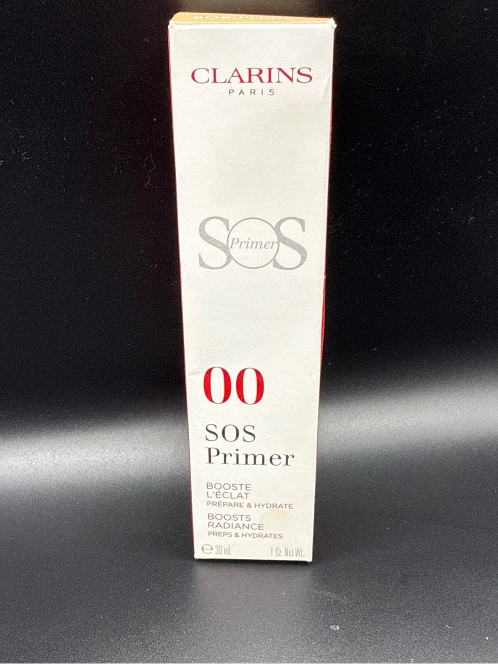 Clarins SOS Primer 00 boost radiance- shade Light